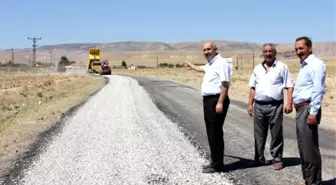 Yazıhan Hamidiye Köyü'nde Asfalt Sevinci