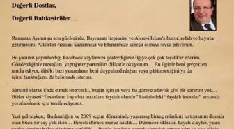 Balıkesir'de Eski Başkandan 4 Yıl Sonra Mektuplu Özür