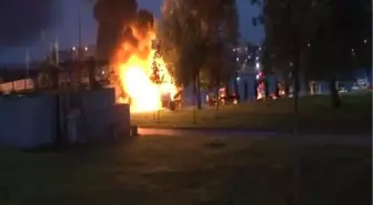 Teknedeki Patlama Kameralara Yansıdı