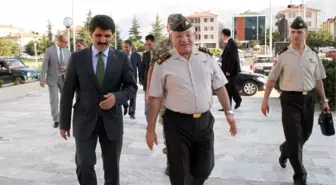 Orgeneral Turmuş'tan Başkan Çakır'a Veda Ziyareti