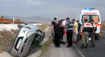 Afyonkarahisar'da Trafik Kazası: 2 Yaralı