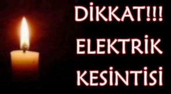 İzmir'de Elektrik Kesintisi