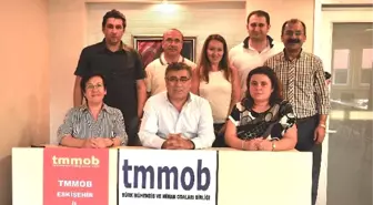 Caferoğlu'dan TMMOB'a Ziyaret