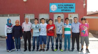 Harmancık Sbs'de Yüzde 100 Başarı