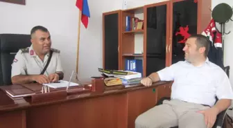 Köse'den Komutana Ziyaret