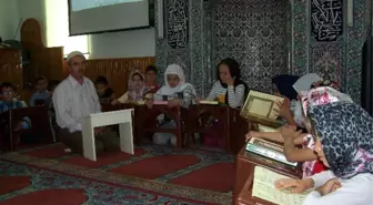 Sinevizyon Eşliğinde Kuranı Kerim Öğrendiler