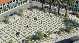 Edremit'in Cumhuriyet Meydanı Yenilenecek