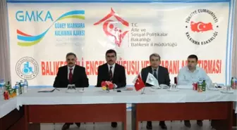 Balıkesir Engelli Nüfus Veri Tabanı Araştırma Projesi Tanıtıldı