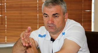 Çaykur Rizespor Teknik Direktörü Çalımbay, Sütlüoğlu'nu Ziyaret Etti