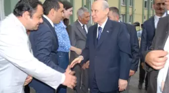 MHP Lideri Bahçeli Afyonkarahisar'da