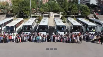 Yozgat'ta Hamiyet Çocukları ve Anneleri İstanbul Gezisi'ne Uğurlandı