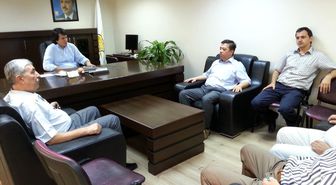 Başkan Aday Adayı Yaver'den Tunca'ya 'Hayırlı Olsun' Ziyareti
