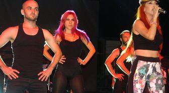 Hande Yener İnebolu'yu Coşturdu