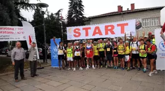 Kastamonu'da İstiklal Yolu Maraton Koşusu Yapıldı