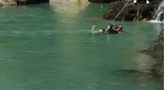 Manavgat Irmağı'nda Yüzen Genç Boğuldu