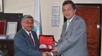 Büyükelçi Türkmen'den Kulu Belediye Başkanı Yıldız'a Ziyaret