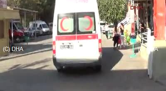 Ceylanpınar'da Çadır Kentte Yangın