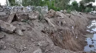 Çavdarhisar'da Dere Islah Çalışması