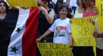 Yayladağı Sınır Kapısının Açılması İçin Eylem Yapıldı