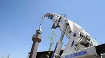 130 Yıllık Cami Köy Park'a Kuruldu