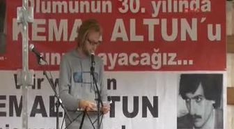 Cemal Kemal Altun Anıldı
