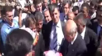 Domaniç Ek Bahçeli ve Bakan Kılıç Hayme Ana Türbesini Ziyaret Etti Dua Okudu