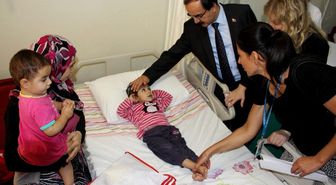 Vali Coş'tan Suriyeli Hastalara Ziyaret