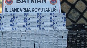 Batman'da 22 Bin 600 Paket Kaçak Sigara Ele Geçirildi