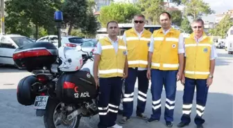 'Beyaz Cennet'e Motosikletli Sağlık Ekibi