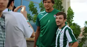 Bursaspor'da Colin Kazım İlk Antrenmanına Çıktı