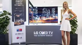 İlk kavisli OLED TV satışta!