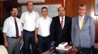 İnşaat Mühendisleri Odası'ndan Çevre ve Şehircilik İl Müdürü Al'a Ziyaret