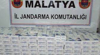 Malatya'da Kaçak Sigara Operasyonu
