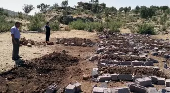 Nusaybin'deki PKK Mezarlığı Tahrip Edildi