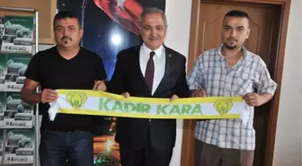 Osmaniyespor 80 Taraftarlar Derneğinden Başkan Kara'ya Ziyaret