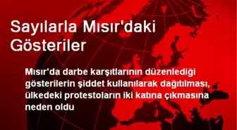 Sayılarla Mısır'daki Gösteriler