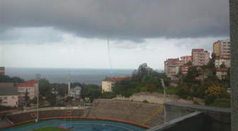 Zonguldak'ta Hortum Çıktı