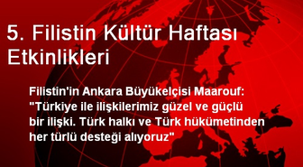 5. Filistin Kültür Haftası Etkinlikleri