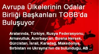 Avrupa Ülkelerinin Odalar Birliği Başkanları TOBB'da Buluşuyor