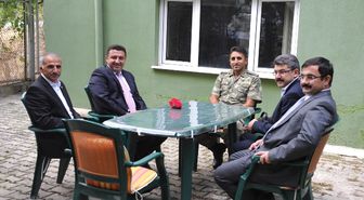 Başkan Vekili Bakıcı'dan Binbaşı Koç'a Ziyaret