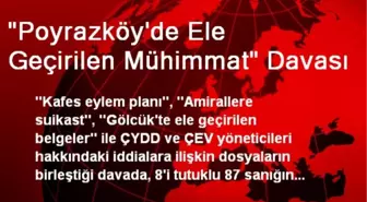 'Poyrazköy'de Ele Geçirilen Mühimmat' Davası