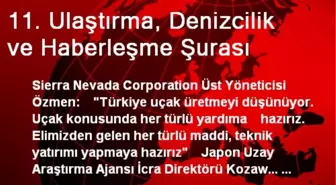 11. Ulaştırma, Denizcilik ve Haberleşme Şurası