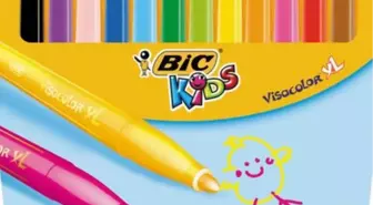 Bic'ten Çocuklar İçin Yeni Boya Kalemleri