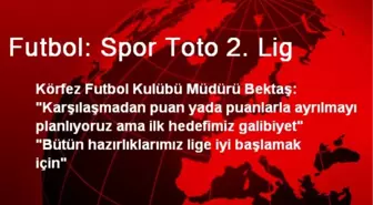 Futbol: Spor Toto 2. Lig