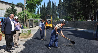 Trabzon'da Asfaltlama Çalışmaları Devam Ediyor
