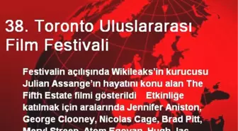 38. Toronto Uluslararası Film Festivali Başladı