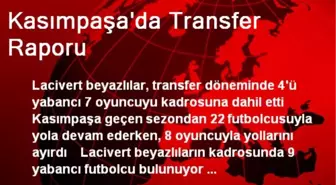 Kasımpaşa'da Transfer Raporu