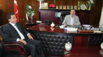Kaymakam Şahin'den Başkan Akkaya'ya Ziyaret