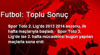 Futbol: Toplu Sonuç