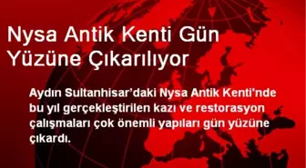 Nysa Antik Kenti Gün Yüzüne Çıkarılıyor